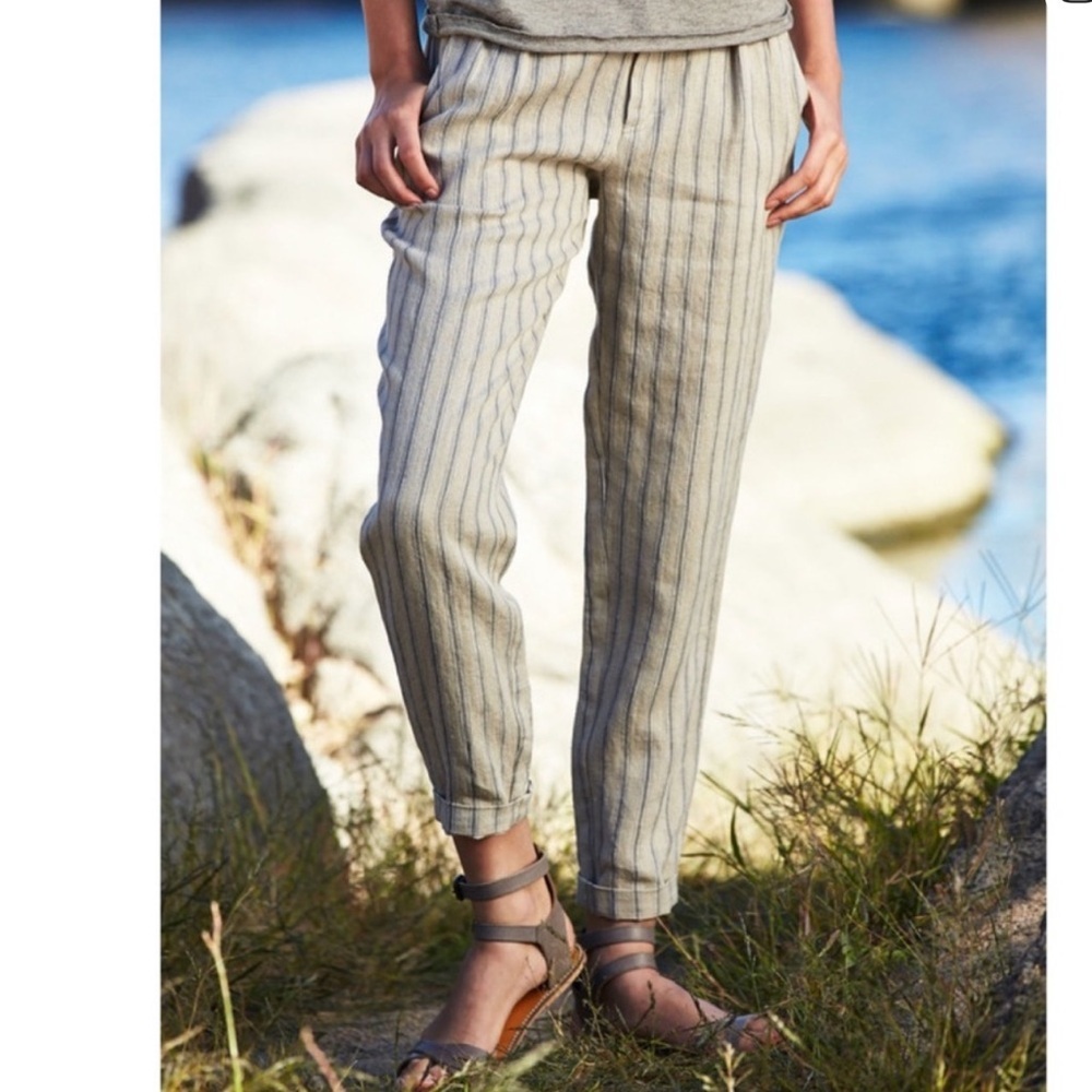 Peruvian Connection Prescott Beige Pinstripe High… - image 2